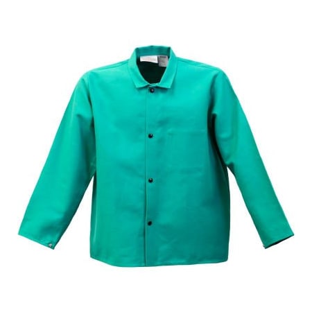 Stanco Mfg. Stanco Flame Resistant 30in Green Cotton Coat,  FR630-2XL